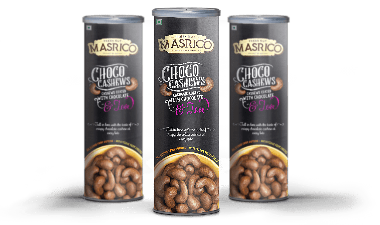 masrico, best flavored cashew nut brand in india,  flavoured dryfruit manufacturers, cashews, almonds, pistachios, best dry fruits, flavoured dry fruits, roasted cashew nuts, mumbai, flavor, delicious, snack, chocolate cashews, nut lovers, kesar pista cashews, roasted almonds, salted pistachios,  dark chocolate cashews, chocolate rolled cashews, best chocolate cashews & almonds, salted cashew nut, brij design studio
